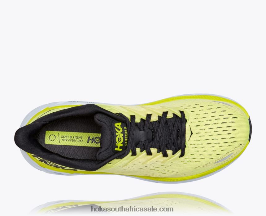 Men Clifton 8 Hoka 0TNRBJ585 Evening Primrose/Charlock