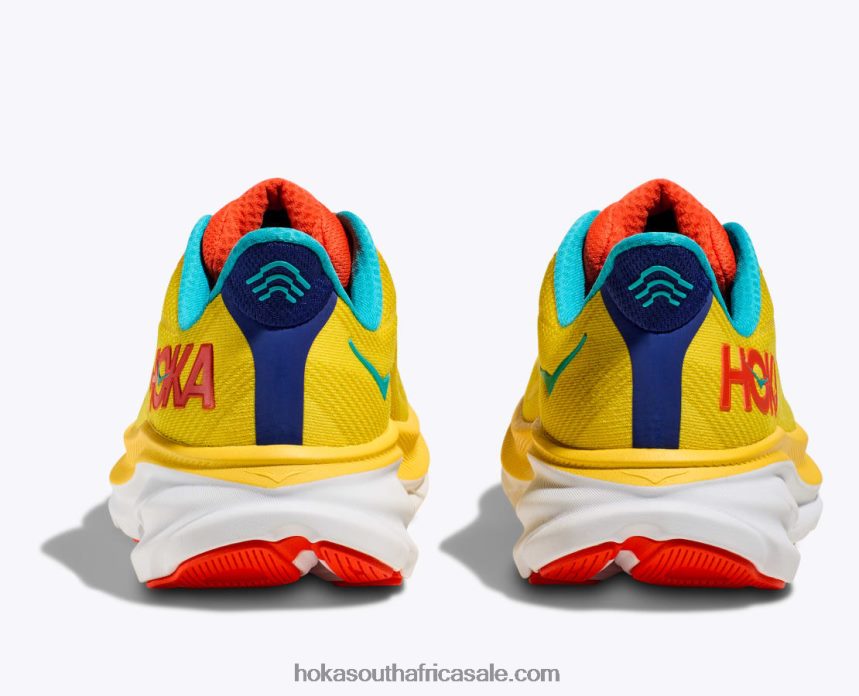 Men Clifton 9 Hoka 0TNRBJ410 Passion Fruit/Maize