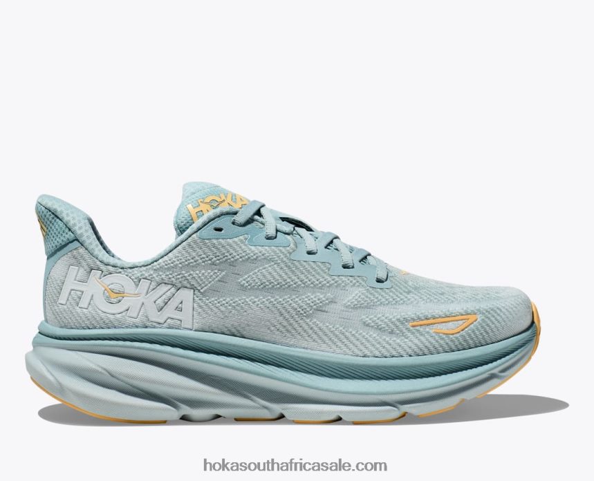 Men Clifton 9 Hoka 0TNRBJ411 Cloud Blue/Ice Flow