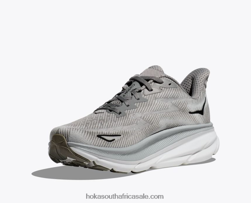 Men Clifton 9 Hoka 0TNRBJ589 Harbor Mist/Black