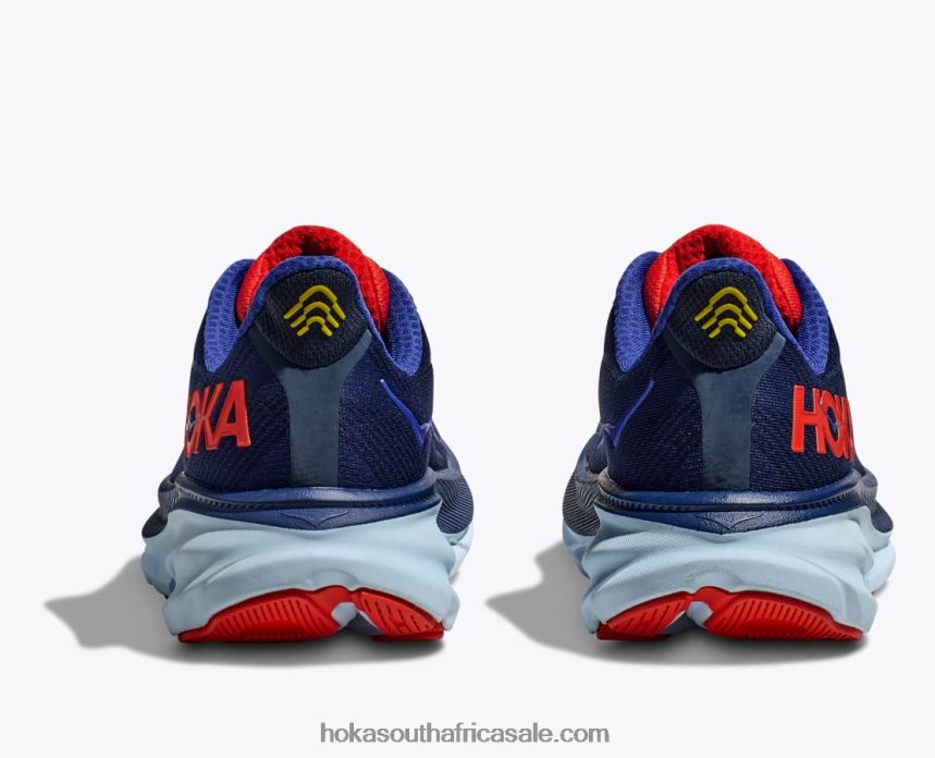 Men Clifton 9 Hoka 0TNRBJ590 Bellwether Blue/Dazzling Blue