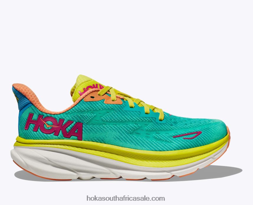 Men Clifton 9 Hoka 0TNRBJ592 Ceramic/Evening Primrose