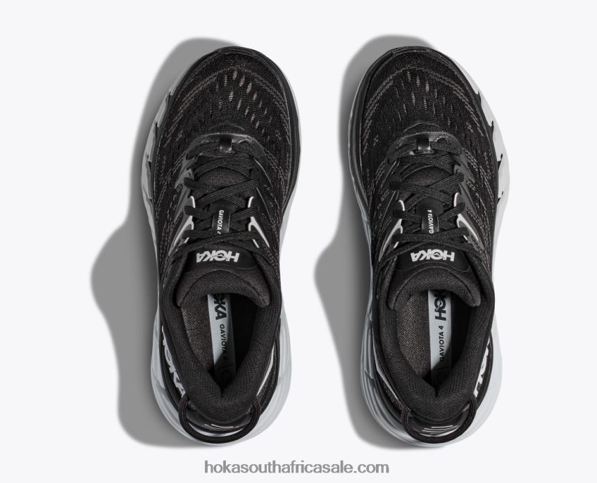 Men Gaviota 4 Hoka 0TNRBJ426 Black/White