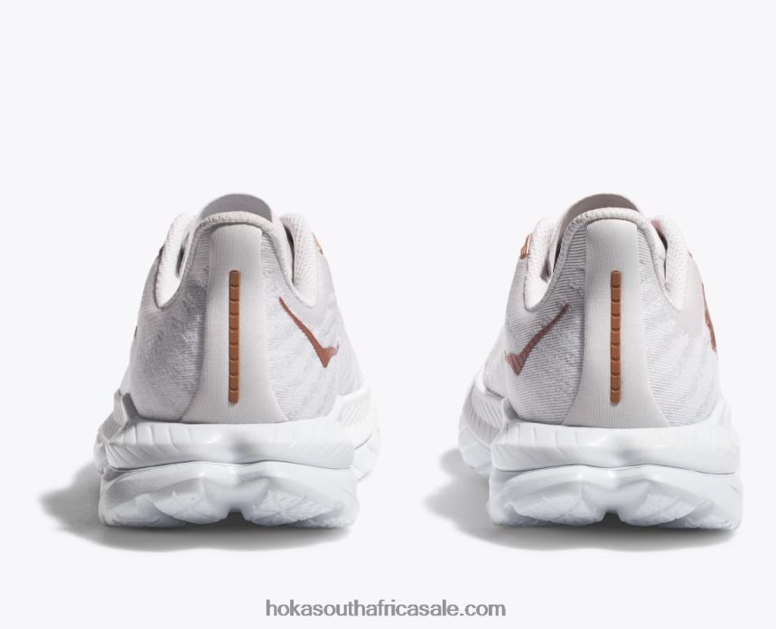 Men Mach 5 Hoka 0TNRBJ442 White/Copper