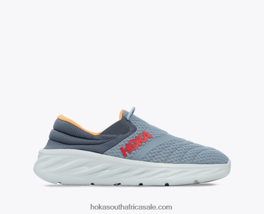 Men Ora Recovery Shoe 2 Hoka 0TNRBJ623 Mountain Spring/Goblin Blue