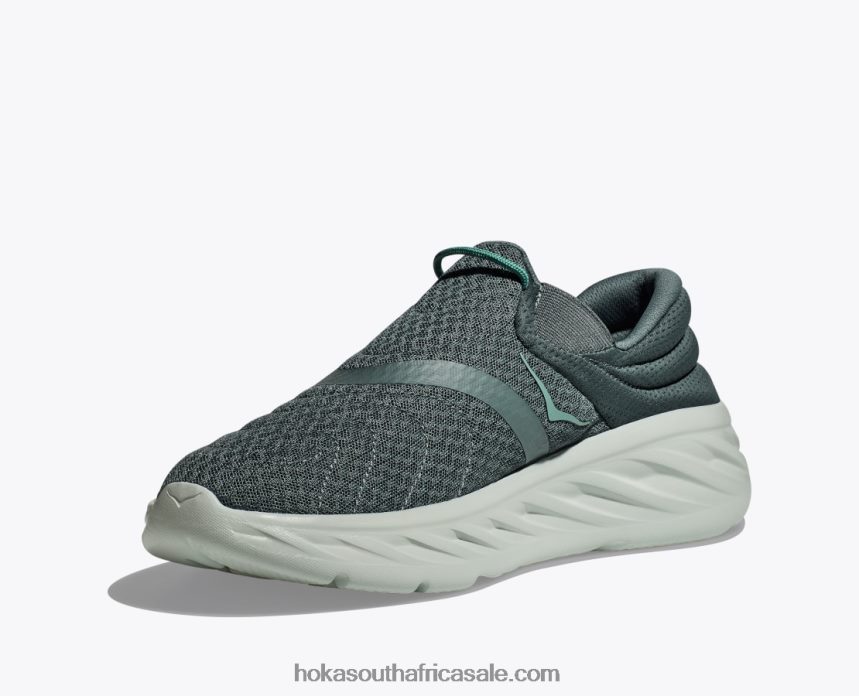 Men Ora Recovery Shoe 2 Hoka 0TNRBJ624 Balsam Green/Mercury