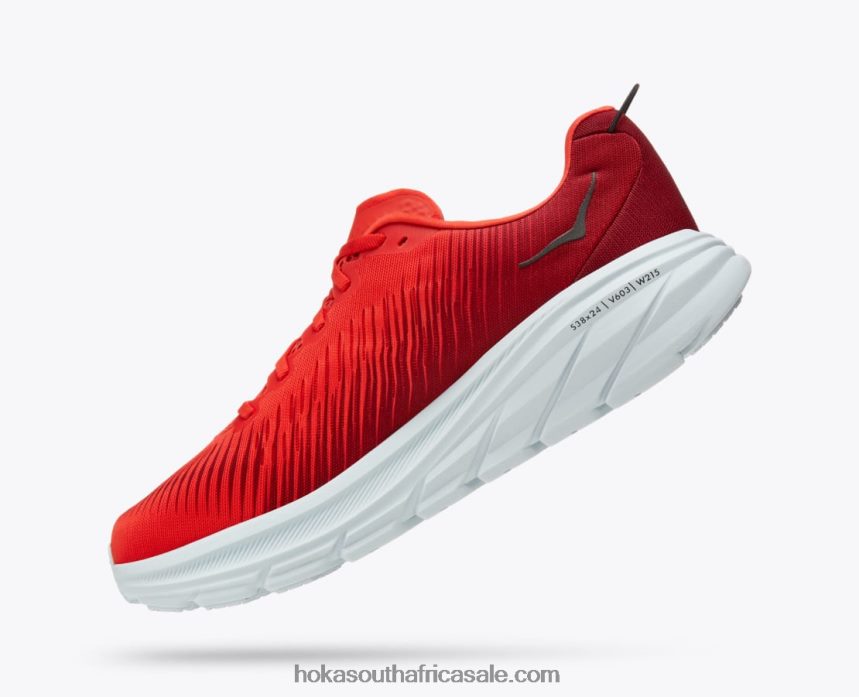 Men Rincon 3 Hoka 0TNRBJ445 Rhubarb/Fiesta