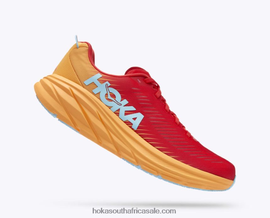 Men Rincon 3 Hoka 0TNRBJ595 Fiesta/Amber Yellow