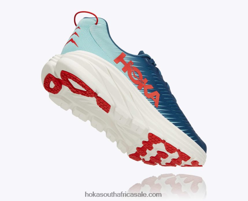 Men Rincon 3 Hoka 0TNRBJ602 Real Teal/Eggshell Blue