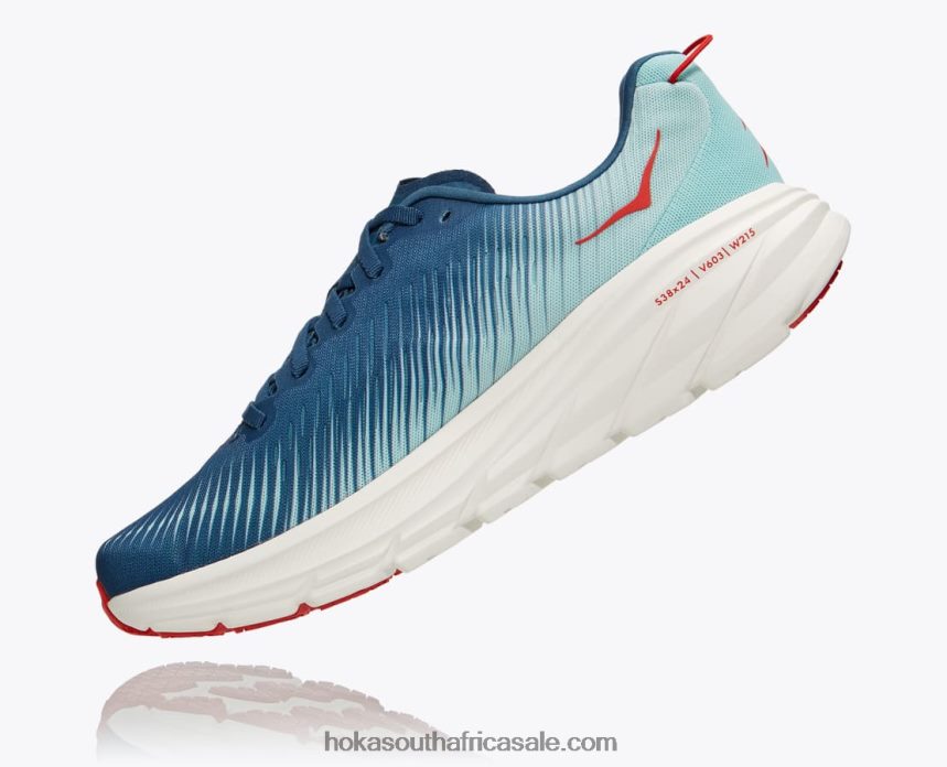 Men Rincon 3 Hoka 0TNRBJ602 Real Teal/Eggshell Blue