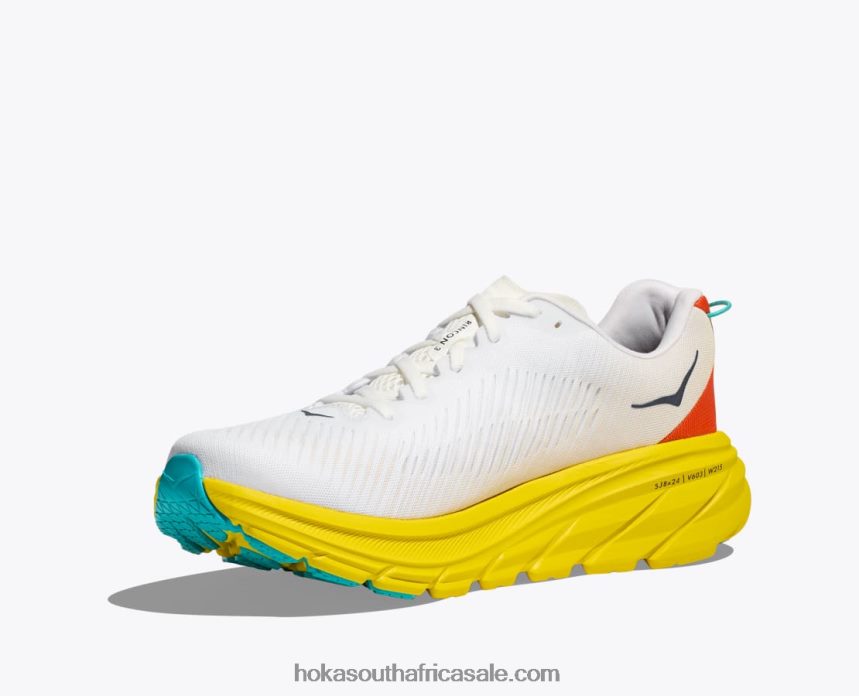 Men Rincon 3 Hoka 0TNRBJ603 Real Teal/Eggshell Blue