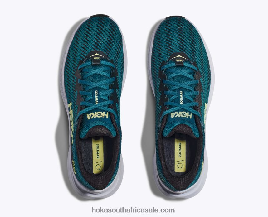 Men Solimar Hoka 0TNRBJ451 Blue Coral/Butterfly