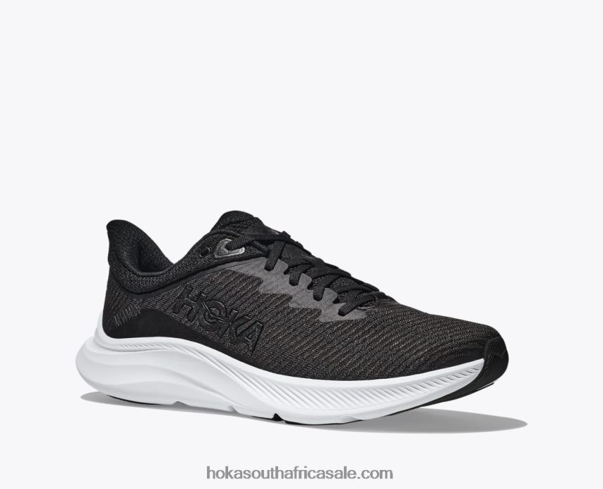 Men Solimar Hoka 0TNRBJ452 Black/White