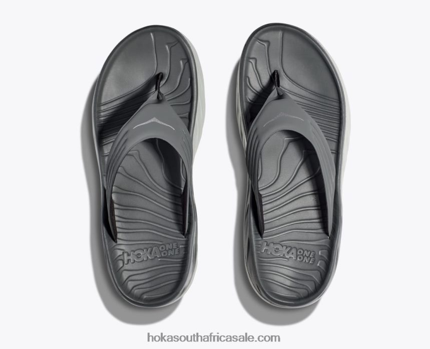 Men ORA Recovery Flip Hoka 0TNRBJ563 Balsam Green/Mercury