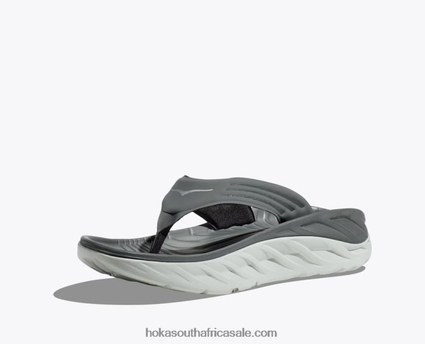 Men ORA Recovery Flip Hoka 0TNRBJ563 Balsam Green/Mercury