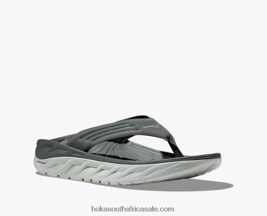 Men ORA Recovery Flip Hoka 0TNRBJ563 Balsam Green/Mercury