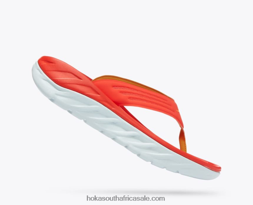 Men ORA Recovery Flip Hoka 0TNRBJ565 Fiesta/Amber Yellow