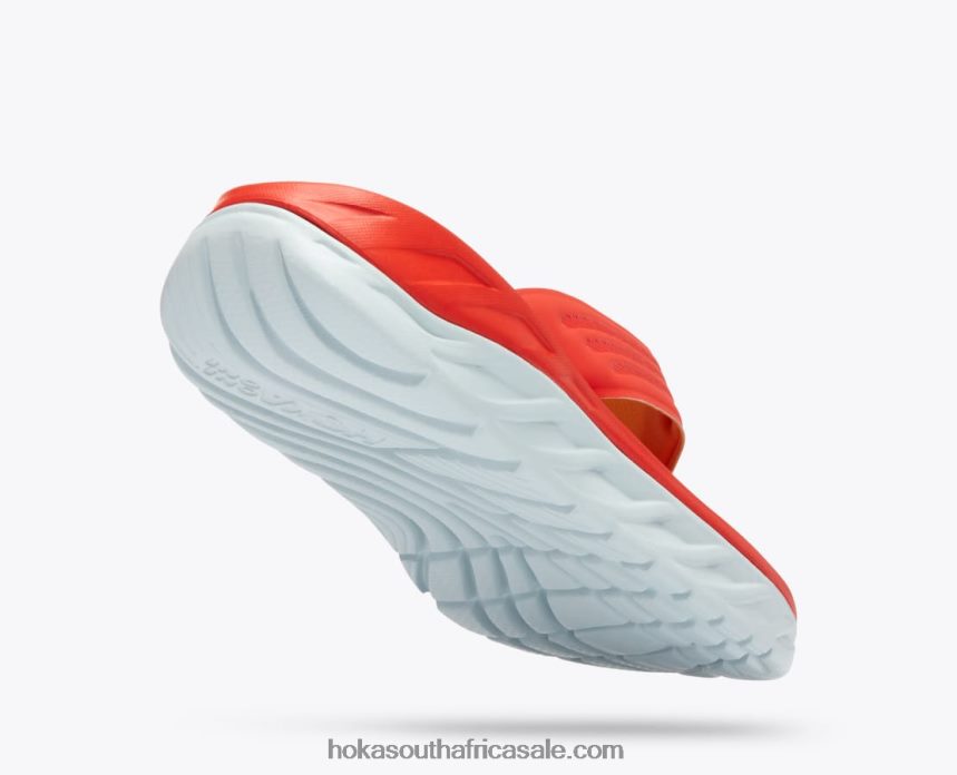 Men ORA Recovery Flip Hoka 0TNRBJ565 Fiesta/Amber Yellow