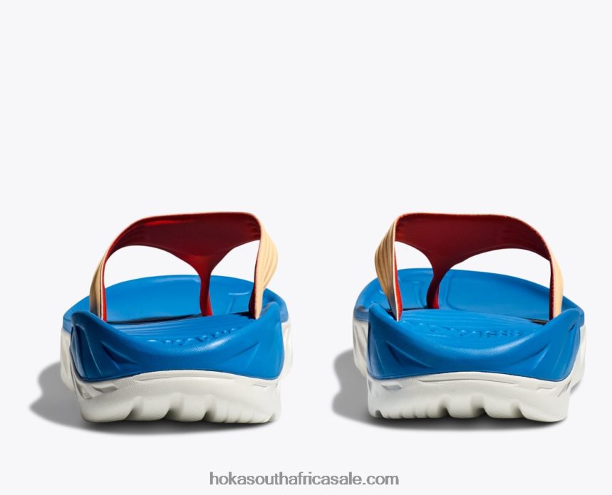 Men ORA Recovery Flip Hoka 0TNRBJ567 Black/Dark Gull Gray