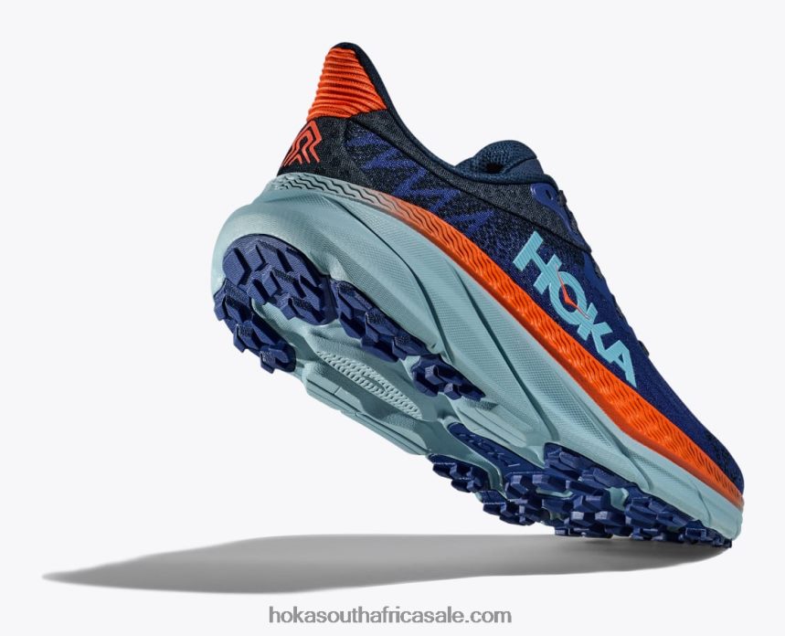 Men Challenger 7 Hoka 0TNRBJ494 Bellwether Blue/Stone Blue