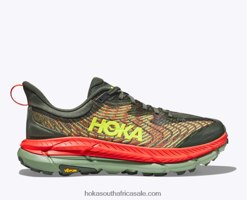 Men Mafate Speed 4 Hoka 0TNRBJ498 Thyme/Fiesta