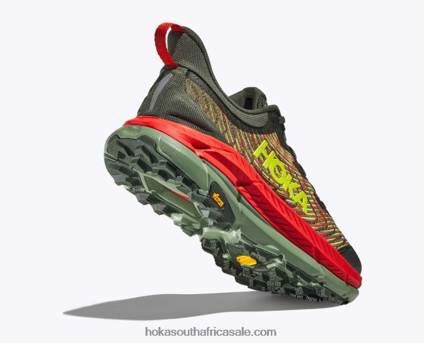 Men Mafate Speed 4 Hoka 0TNRBJ498 Thyme/Fiesta