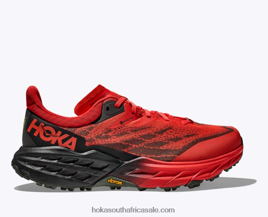 Men Speedgoat 5 GTX Hoka 0TNRBJ484 Fiesta/Thyme