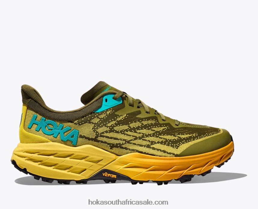 Men Speedgoat 5 Hoka 0TNRBJ490 Avocado/Passion Fruit