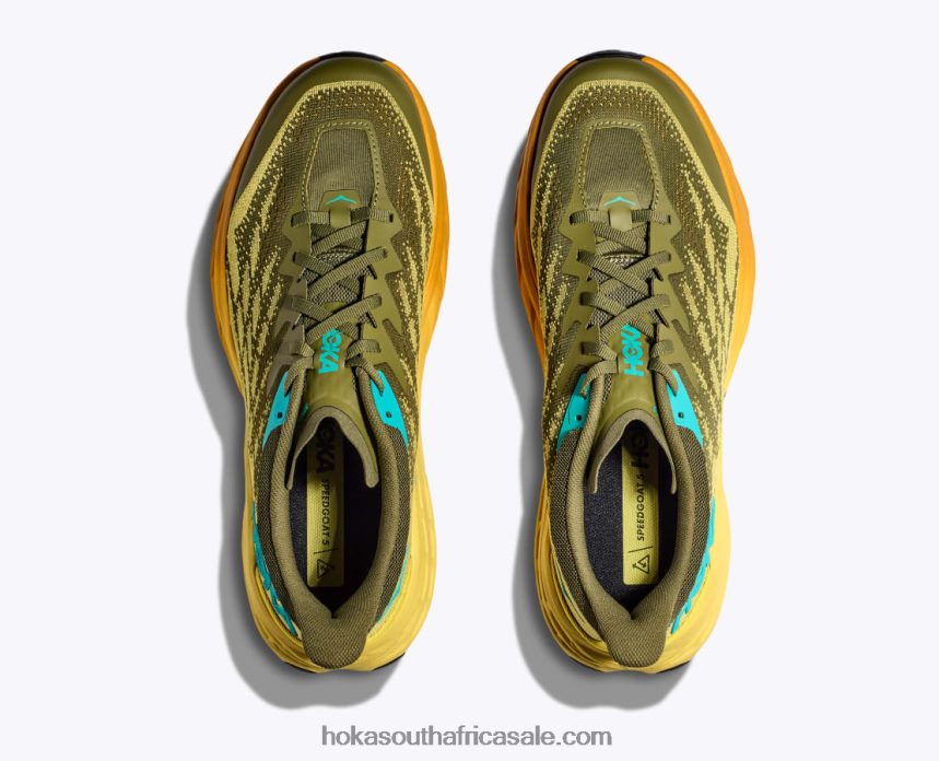 Men Speedgoat 5 Hoka 0TNRBJ490 Avocado/Passion Fruit