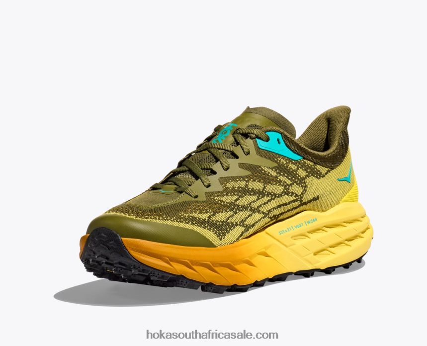 Men Speedgoat 5 Hoka 0TNRBJ490 Avocado/Passion Fruit