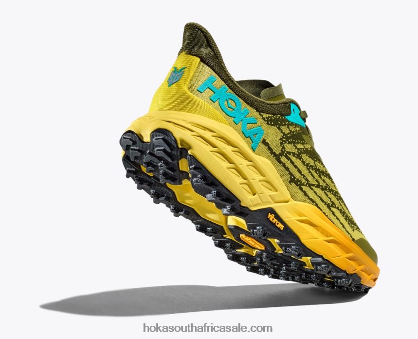 Men Speedgoat 5 Hoka 0TNRBJ490 Avocado/Passion Fruit