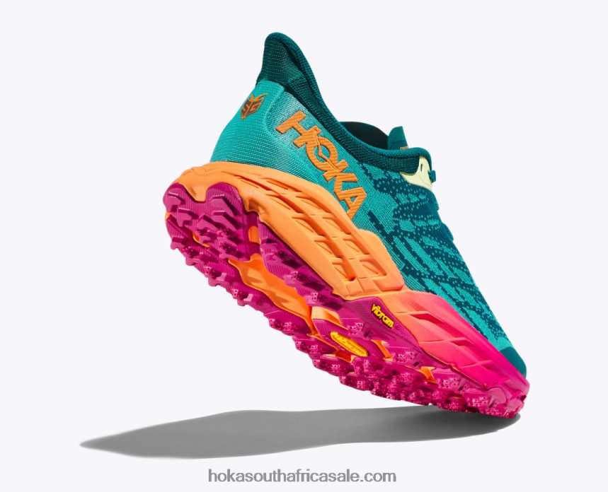 Men Speedgoat 5 Hoka 0TNRBJ491 Deep Lake/Ceramic