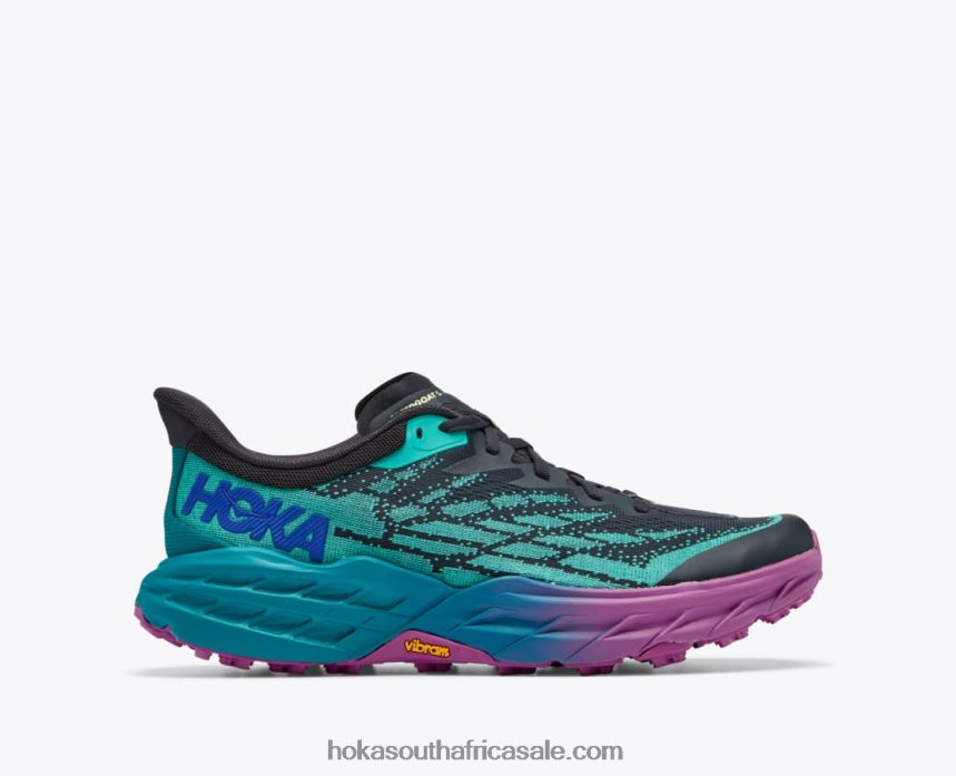Men Speedgoat 5 Hoka 0TNRBJ492 Blue Graphite/Kayaking