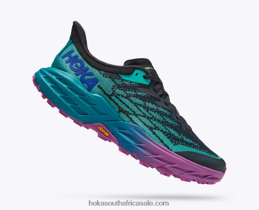 Men Speedgoat 5 Hoka 0TNRBJ492 Blue Graphite/Kayaking