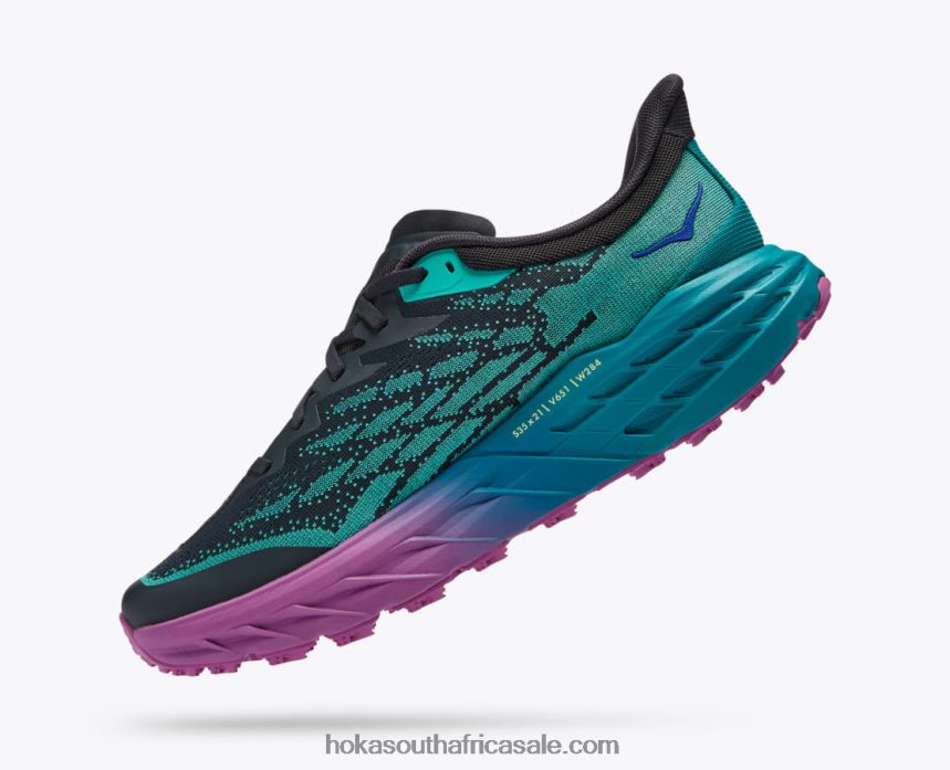 Men Speedgoat 5 Hoka 0TNRBJ492 Blue Graphite/Kayaking