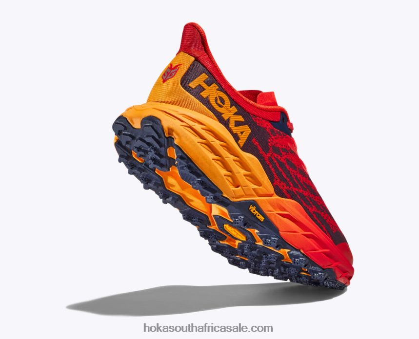 Men Speedgoat 5 Hoka 0TNRBJ605 Fiesta/Radiant Yellow