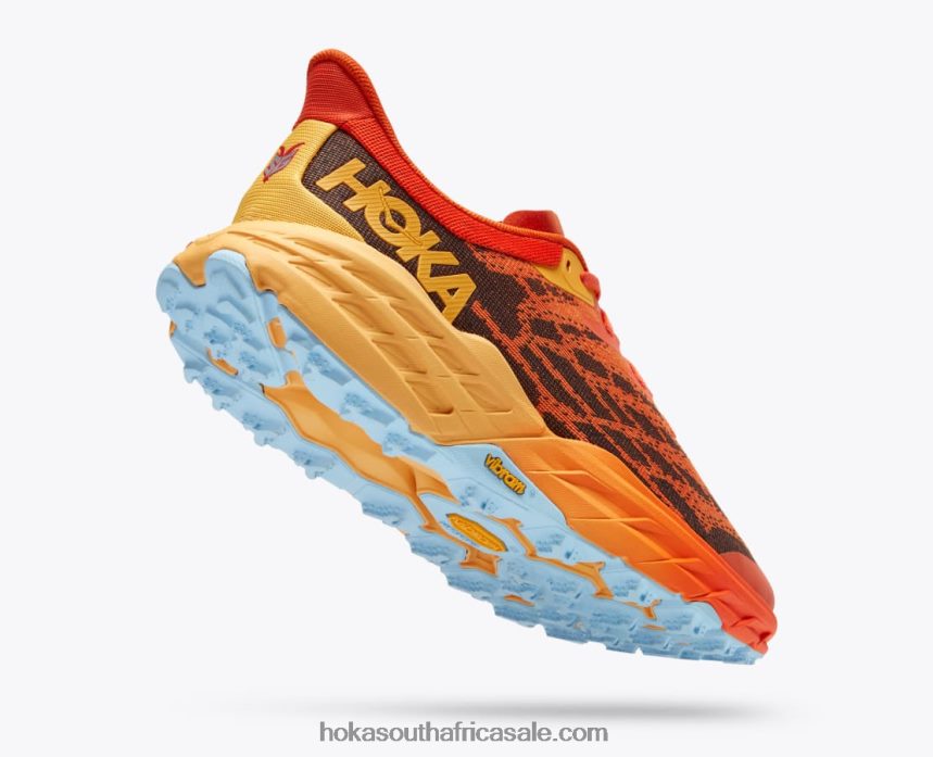 Men Speedgoat 5 Hoka 0TNRBJ608 Puffin'S Bill/Amber Yellow