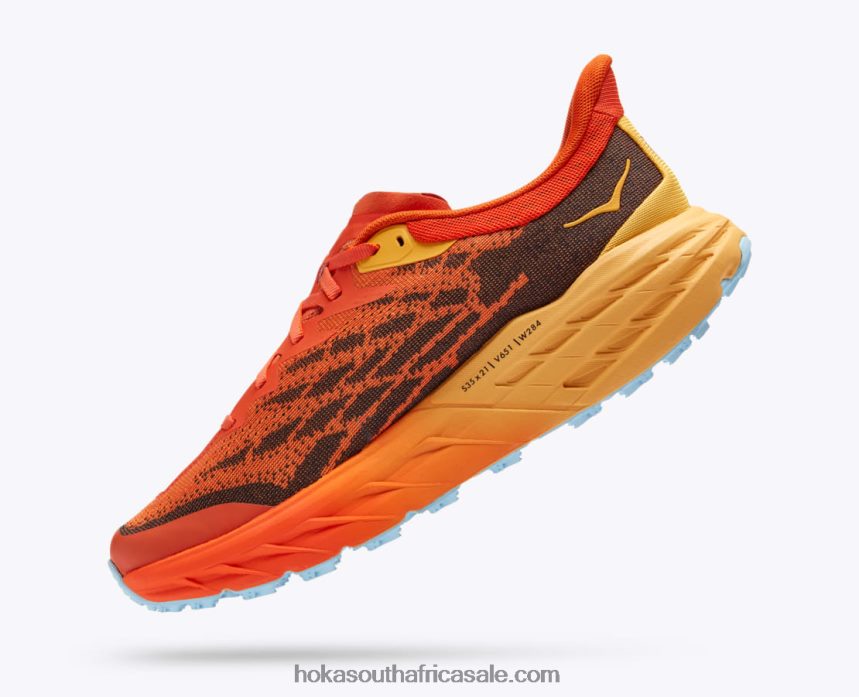 Men Speedgoat 5 Hoka 0TNRBJ608 Puffin'S Bill/Amber Yellow
