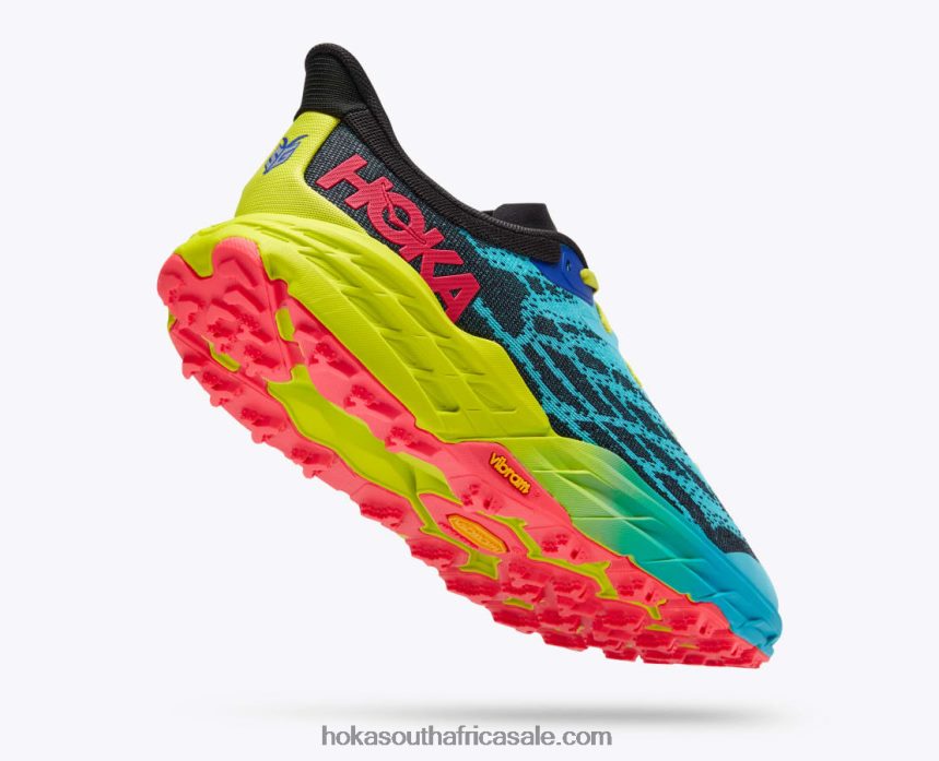 Men Speedgoat 5 Hoka 0TNRBJ609 Scuba Blue/Black