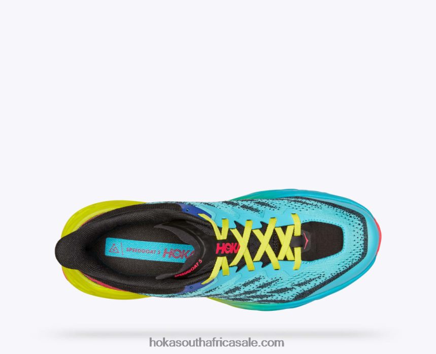 Men Speedgoat 5 Hoka 0TNRBJ609 Scuba Blue/Black