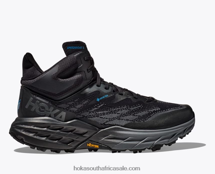 Men Speedgoat 5 Mid GTX Hoka 0TNRBJ487 Black