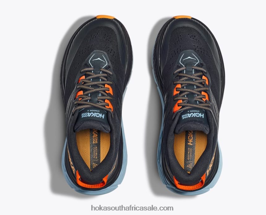 Men Stinson 6 Hoka 0TNRBJ502 Blue Graphite/Summer Song