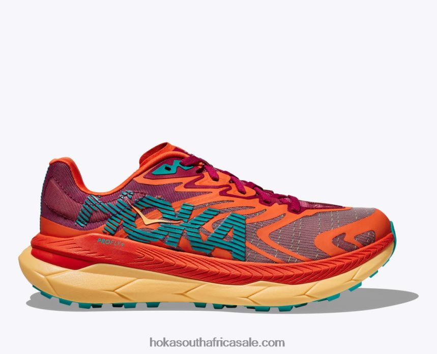 Men Tecton X 2 Hoka 0TNRBJ479 Cherrie Jubilee/Flame