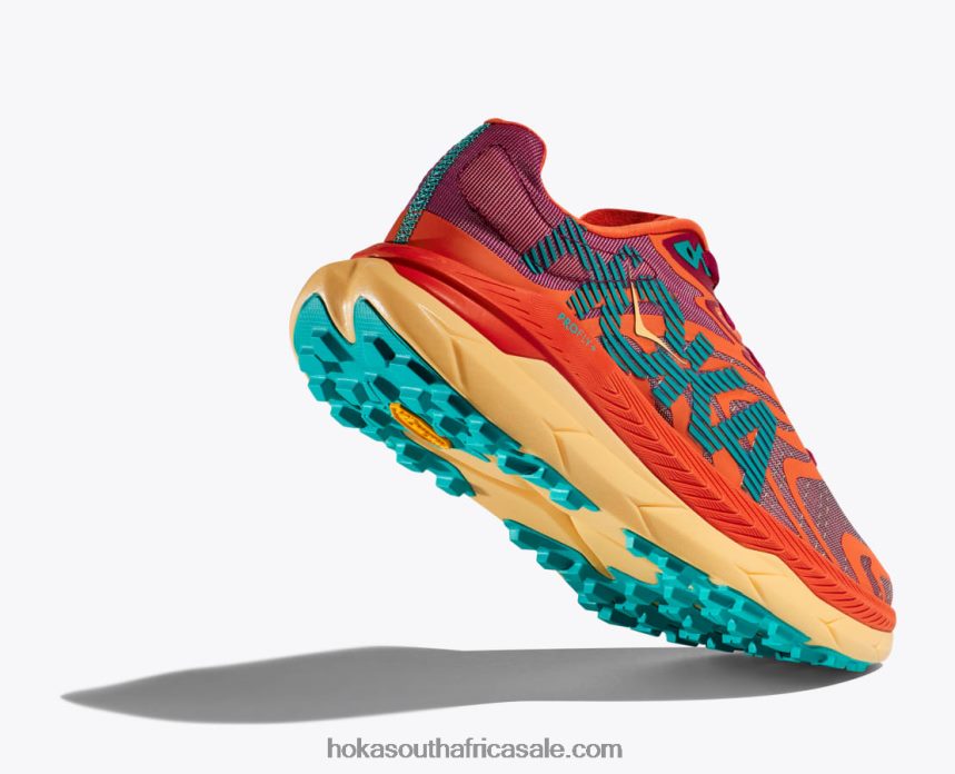 Men Tecton X 2 Hoka 0TNRBJ479 Cherrie Jubilee/Flame