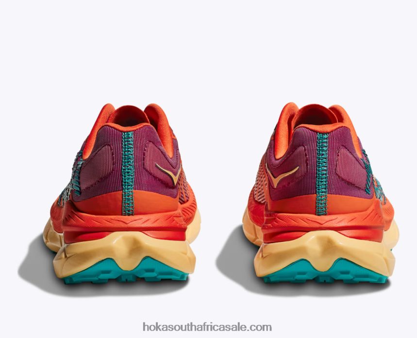 Men Tecton X 2 Hoka 0TNRBJ479 Cherrie Jubilee/Flame