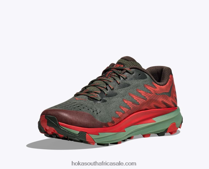 Men Torrent 3 Hoka 0TNRBJ507 Thyme/Fiesta