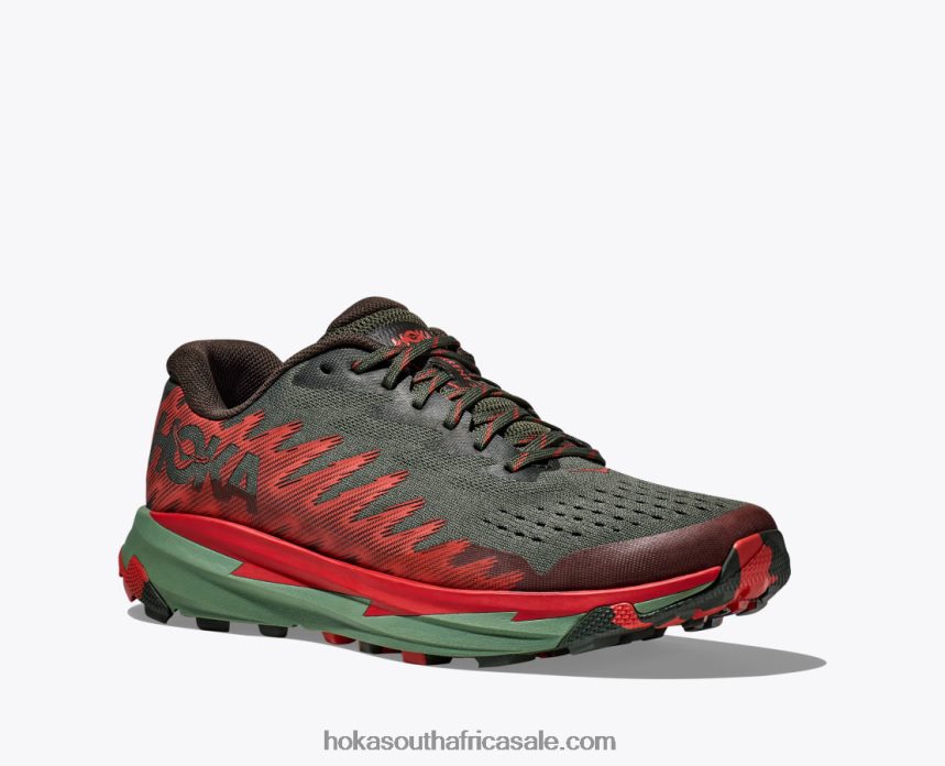 Men Torrent 3 Hoka 0TNRBJ507 Thyme/Fiesta