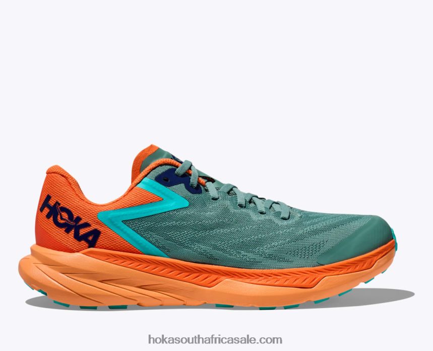 Men Zinal Hoka 0TNRBJ509 Trellis/Vibrant Orange