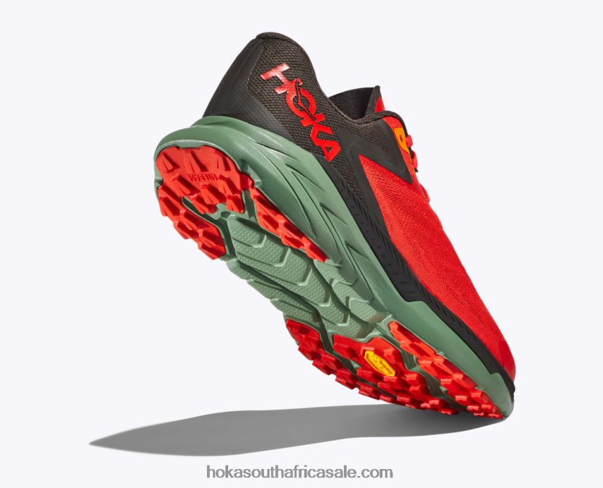 Men Zinal Hoka 0TNRBJ512 Fiesta/Black Olive