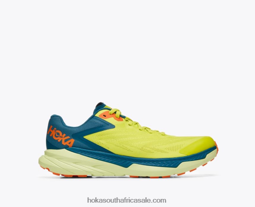 Men Zinal Hoka 0TNRBJ513 Evening Primrose/Blue Coral